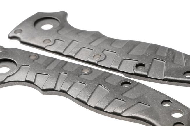 Afbeelding voor Lex Custom Demko AD20.5 Scales Stonewashed Titanium, handgreepschalen