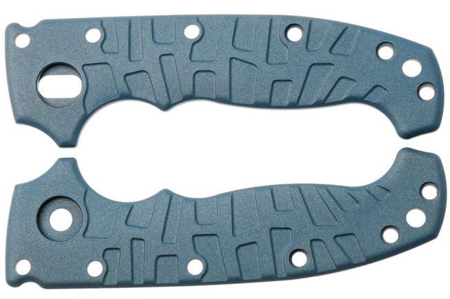 Afbeelding voor Lex Custom Demko MG AD20 Scales Blue Titanium, handgreepschalen