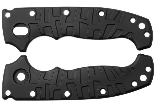 Afbeelding voor Lex Custom Demko MG AD20 Scales Armor Black Titanium, handgreepschalen