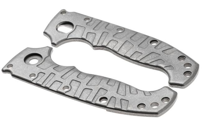 Afbeelding voor Lex Custom Demko MG AD20 Scales Stonewashed Titanium, handgreepschalen