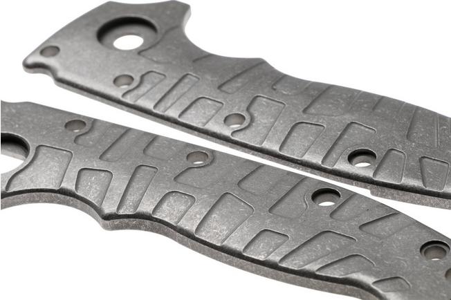 Afbeelding voor Lex Custom Demko MG AD20 Scales Stonewashed Titanium, handgreepschalen