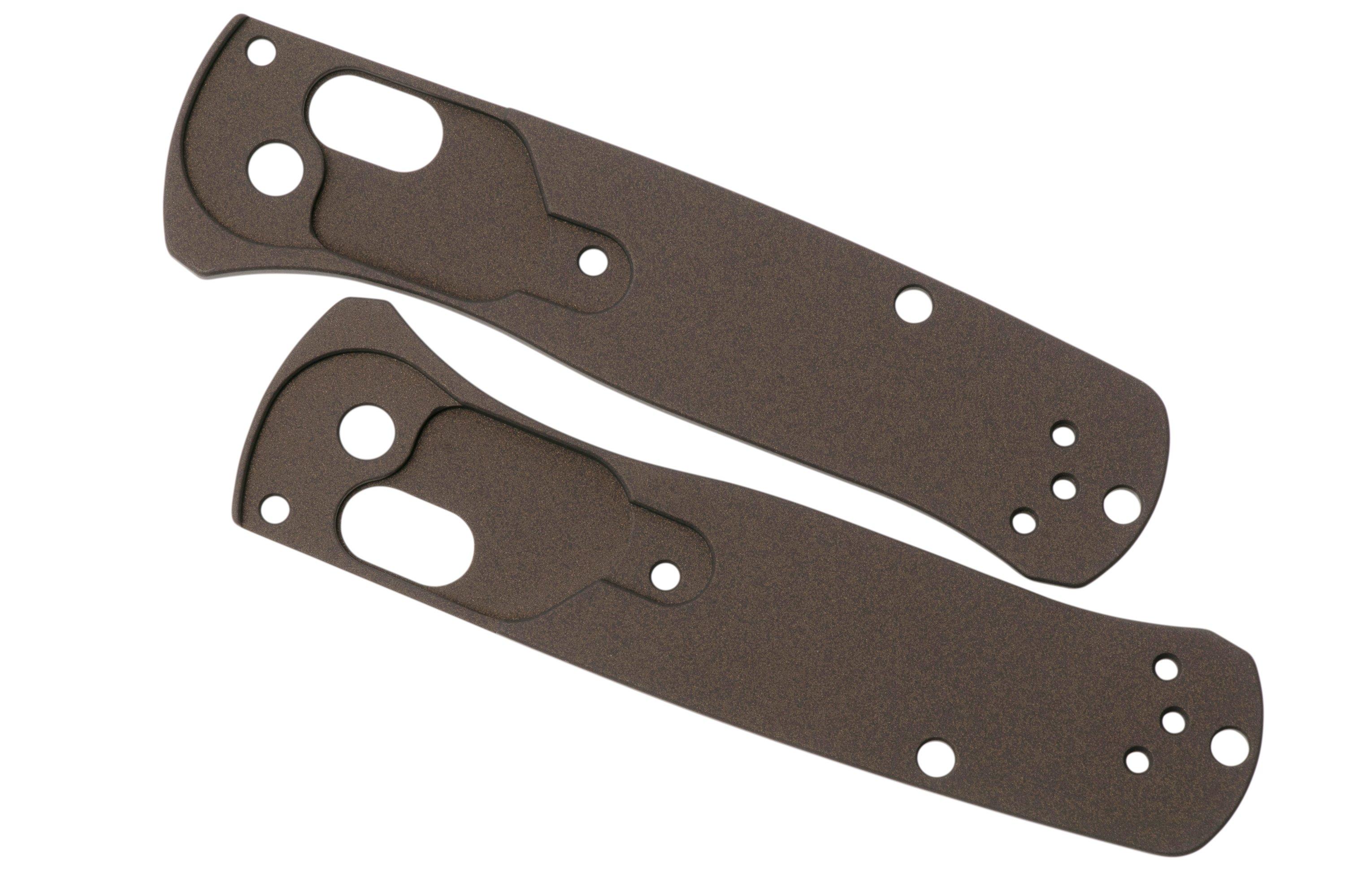 Lex Custom Benchmade Mini Bugout MBUTH375 Turtle Black Gold Titanium