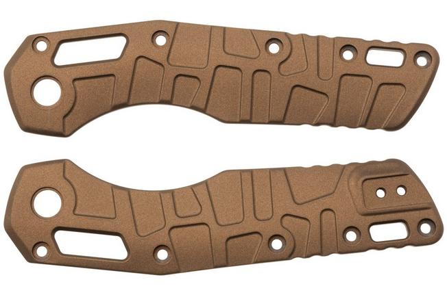 Afbeelding voor Lex Custom Microtech MSI Standard Issue Scales V2 MMSI2TH148, Burnt Bronze Titanium, handgreepschalen