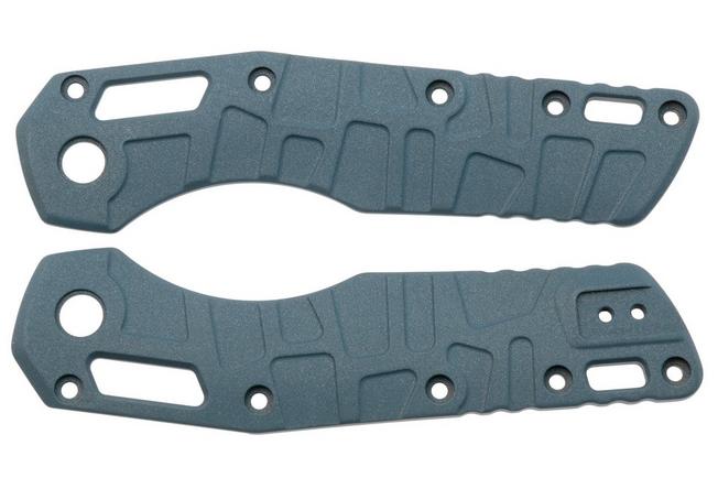 Afbeelding voor Lex Custom Microtech MSI Standard Issue Scales V2 MMSI2TH185, Blue Titanium, handgreepschalen