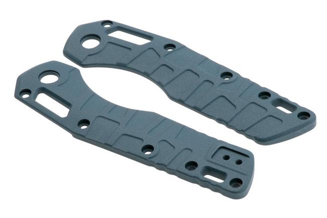 Afbeelding voor Lex Custom Microtech MSI Standard Issue Scales V2 MMSI2TH185, Blue Titanium, handgreepschalen