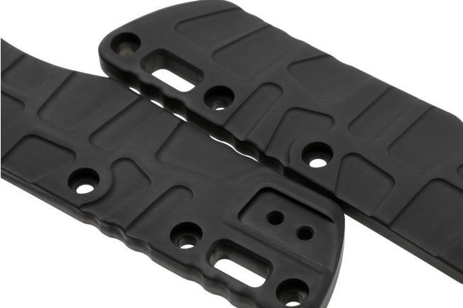 Afbeelding voor Lex Custom Microtech MSI Standard Issue Scales V2 MMSI2TH190, Black Titanium, handgreepschalen