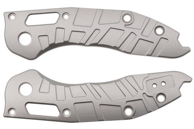 Afbeelding voor Lex Custom Microtech Stitch Scales V2 MS2GBB, Glass Bead Blasted Titanium, handgreepschalen