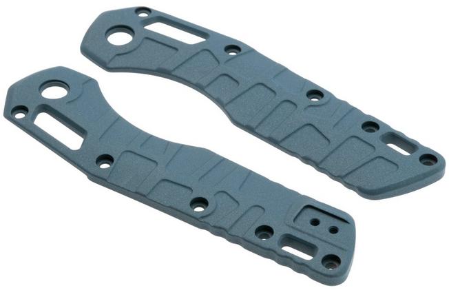 Afbeelding voor Lex Custom Microtech Stitch Scales V2 MS2TH185, Blue Titanium, handgreepschalen