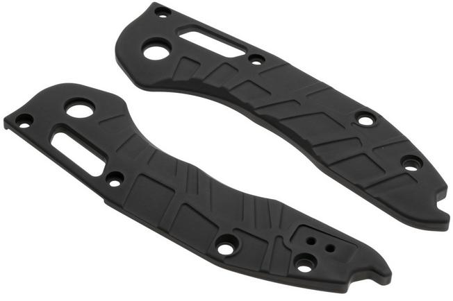 Afbeelding voor Lex Custom Microtech Stitch Scales V2 MS2TH190, Black Titanium, handgreepschalen
