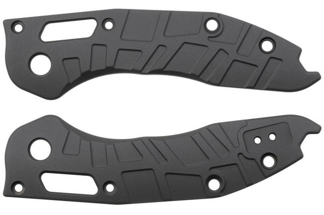 Afbeelding voor Lex Custom Microtech Stitch Scales V2 MS2TH234, Gray Titanium, handgreepschalen