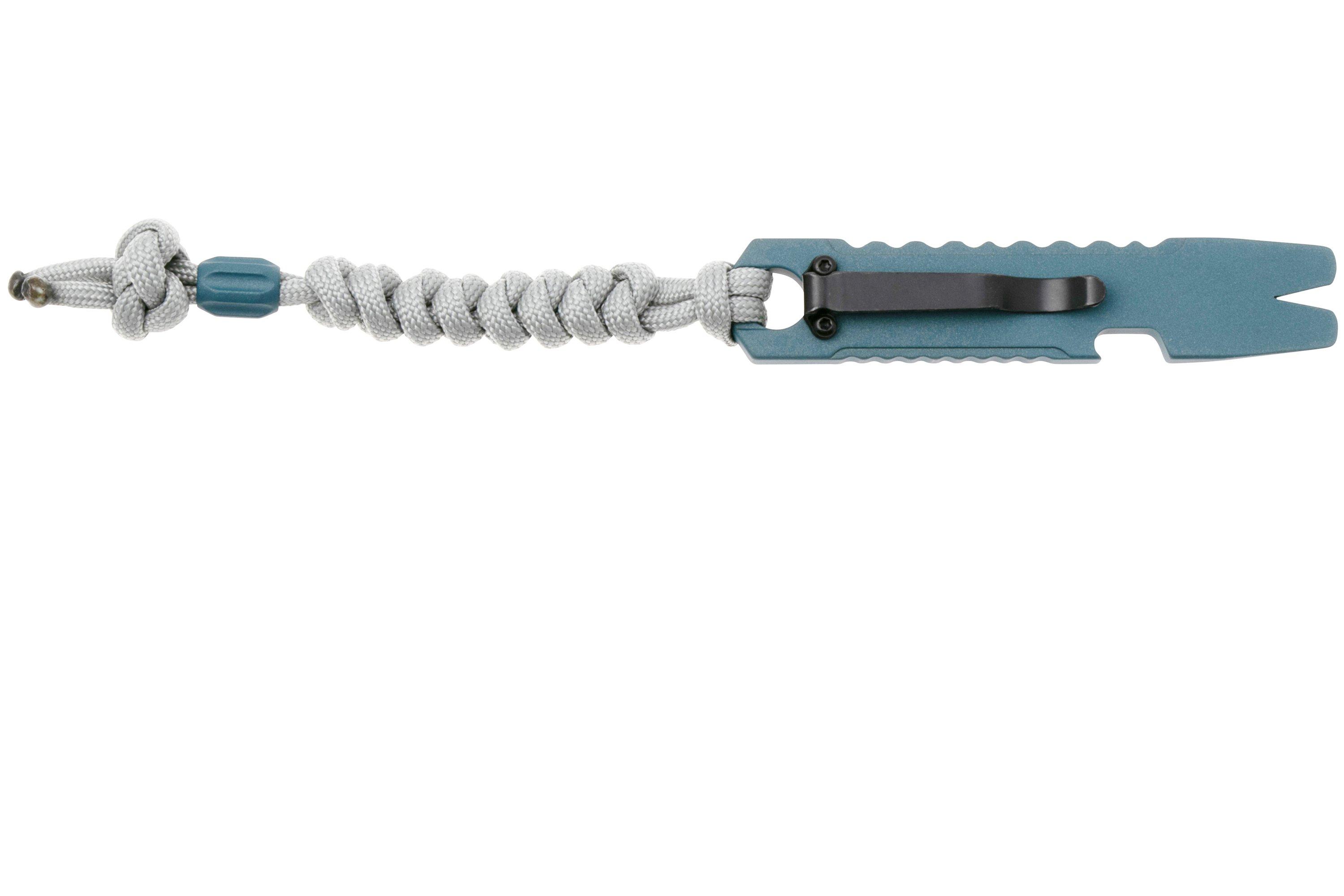 Lex Custom EDC Prybar PRYLH185 Lizard Blue Titanium, pry-bar tool ...