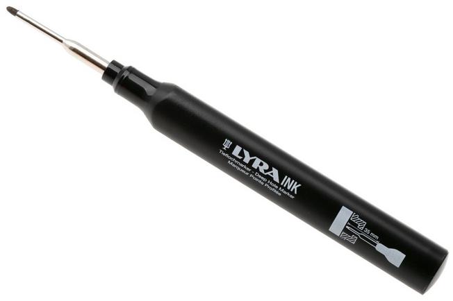 Afbeelding voor LYRA Ink Profi Deep-Hole Permanent Marker Pen L4480099 permanente marker, zwart