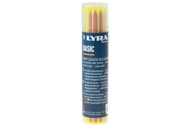 Afbeelding voor LYRA Dry Lead Refill Basic Universal L4499401 Assorted Colours, set van 12 vullingen