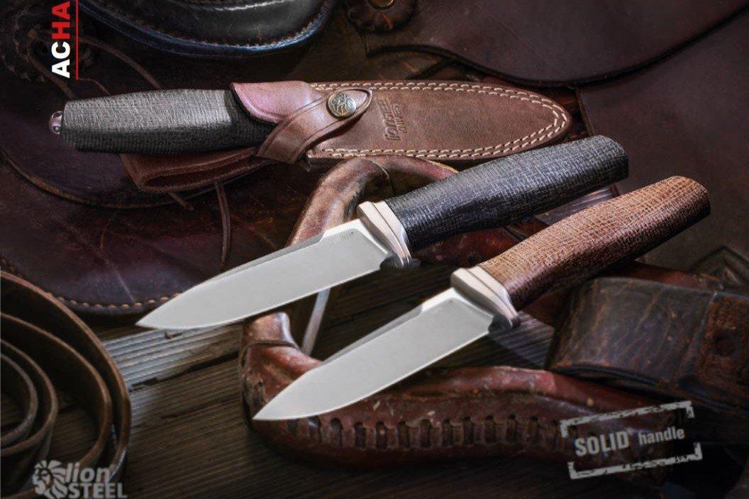 LionSteel Acha : un couteau fixe innovant au manche unique