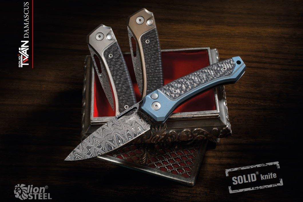 LionSteel Twain Damascus