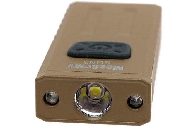Image for MecArmy SGN3 rechargeable sleutelhangertorch, brown