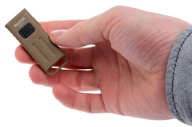 Image for MecArmy SGN3 rechargeable sleutelhangertorch, brown