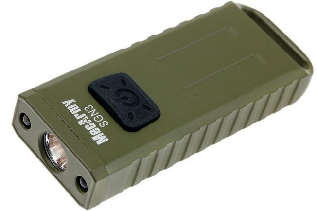 Image for MecArmy SGN3 rechargeable sleutelhangertorch, green
