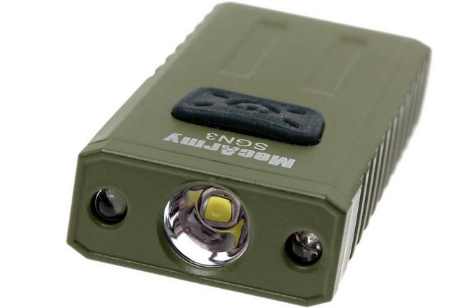 Image for MecArmy SGN3 rechargeable sleutelhangertorch, green