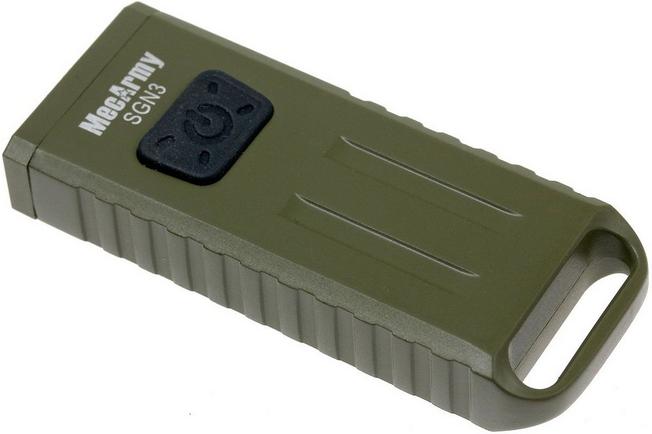 Image for MecArmy SGN3 rechargeable sleutelhangertorch, green