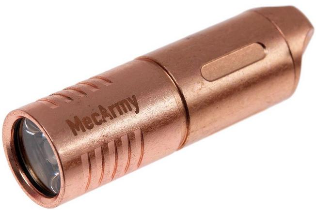 Image for MecArmy illumineX-3 rechargeable torch, copper