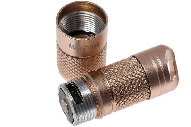 Image pour MecArmy illumineX-4 Gold aluminium lampe de poche rechargeable
