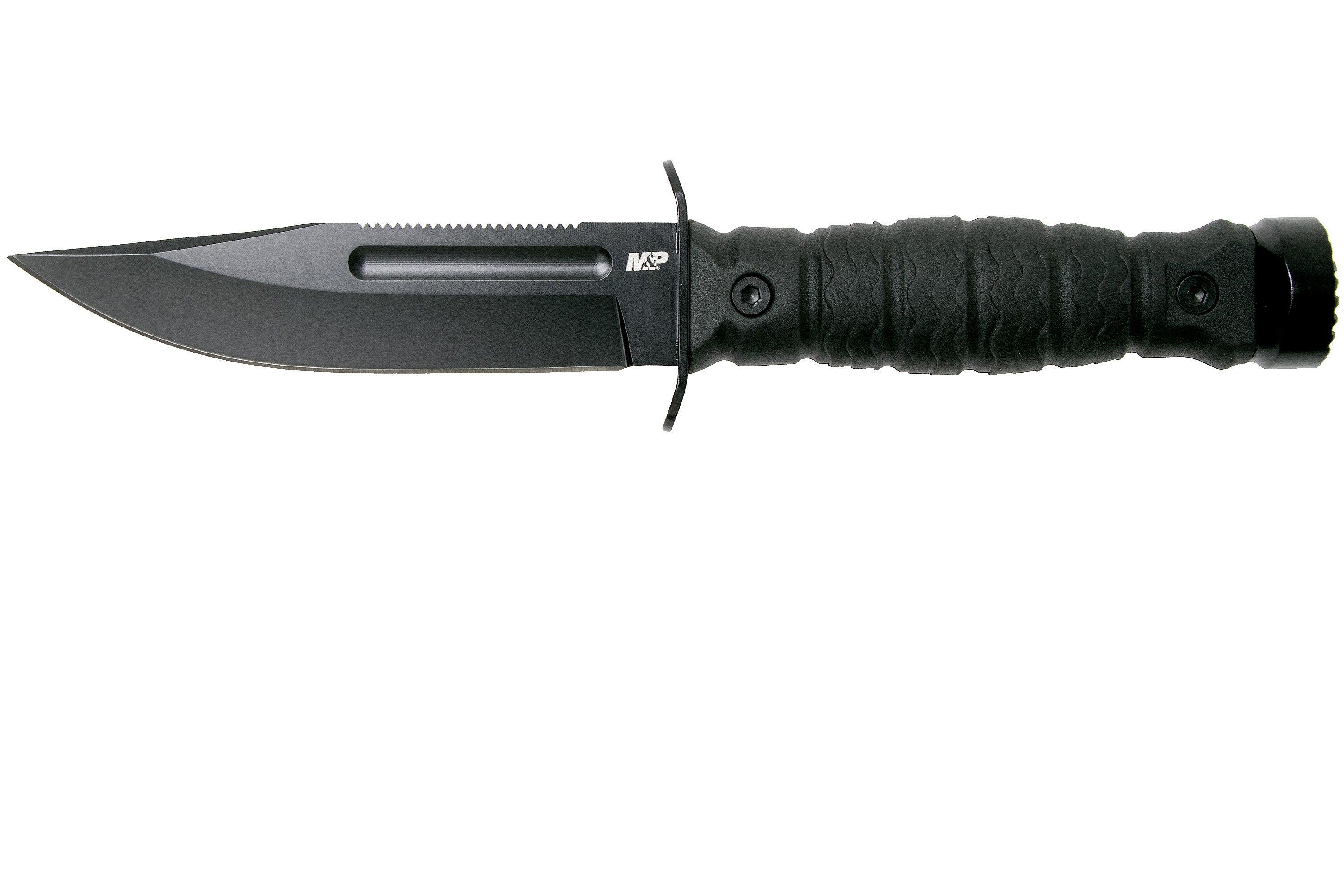 Smith & Wesson M&P Special Ops Ultimate Survival Knife 5” 122583 survival knife Advantageously