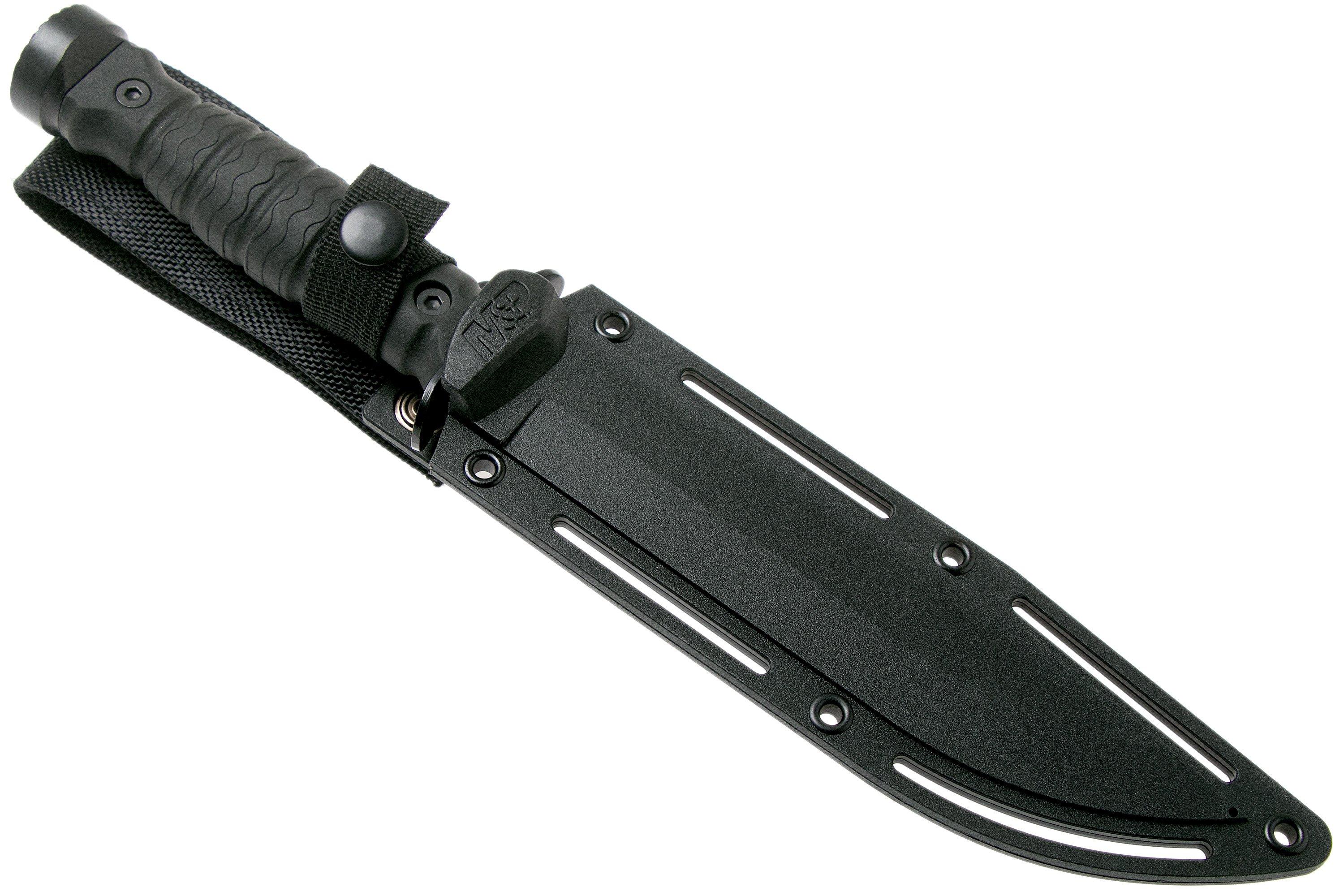 Smith & Wesson M&P Special Ops Ultimate Survival Knife 7” 122584 survival knife Advantageously