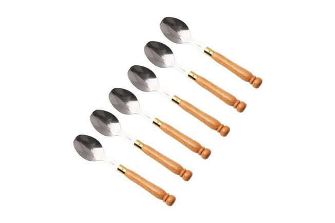 6 -Piece Stainless Steel Cooking Spoon Set