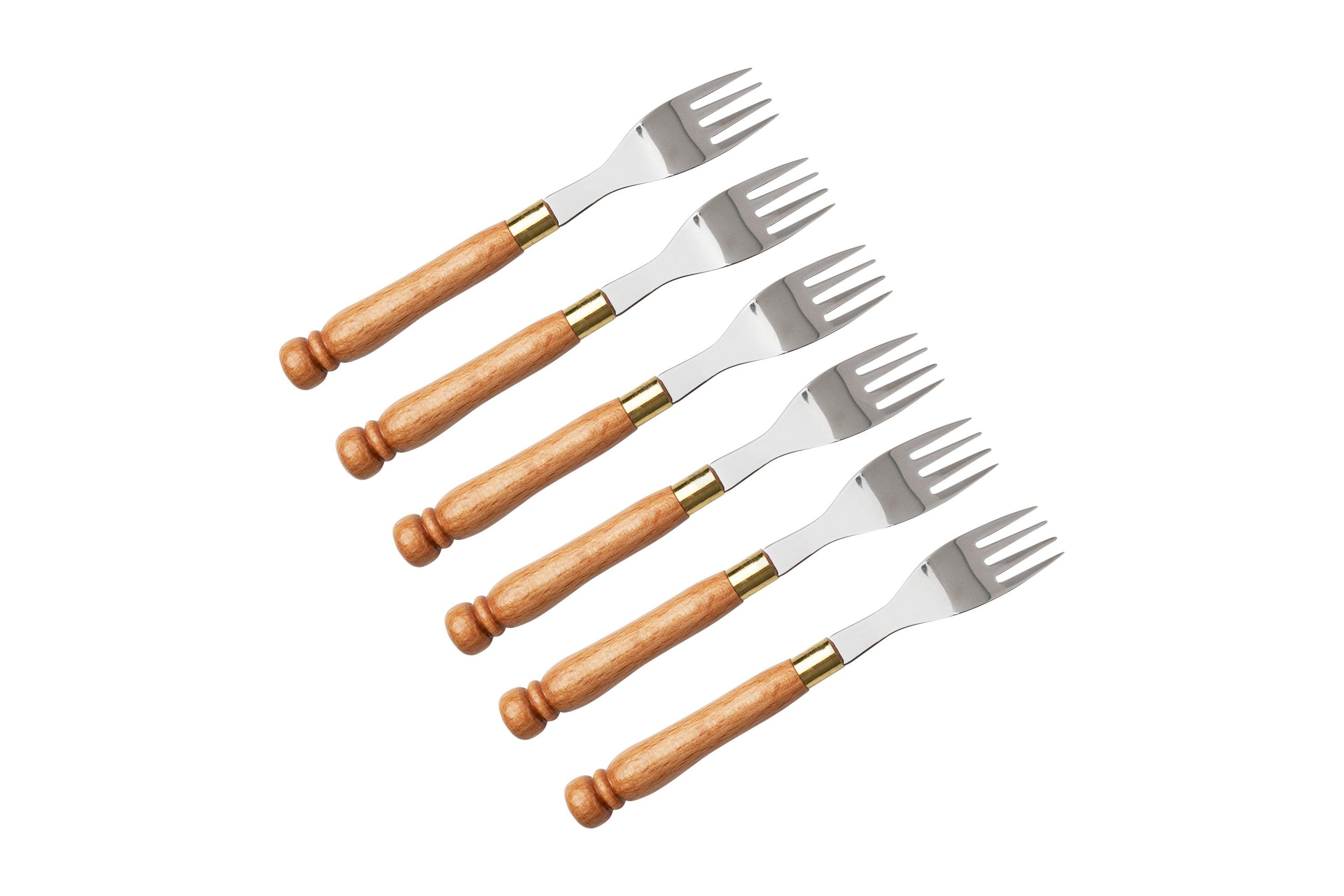 MAM Dessert Fork 1090, set van 6 gebaksvorkjes Voordelig kopen bij