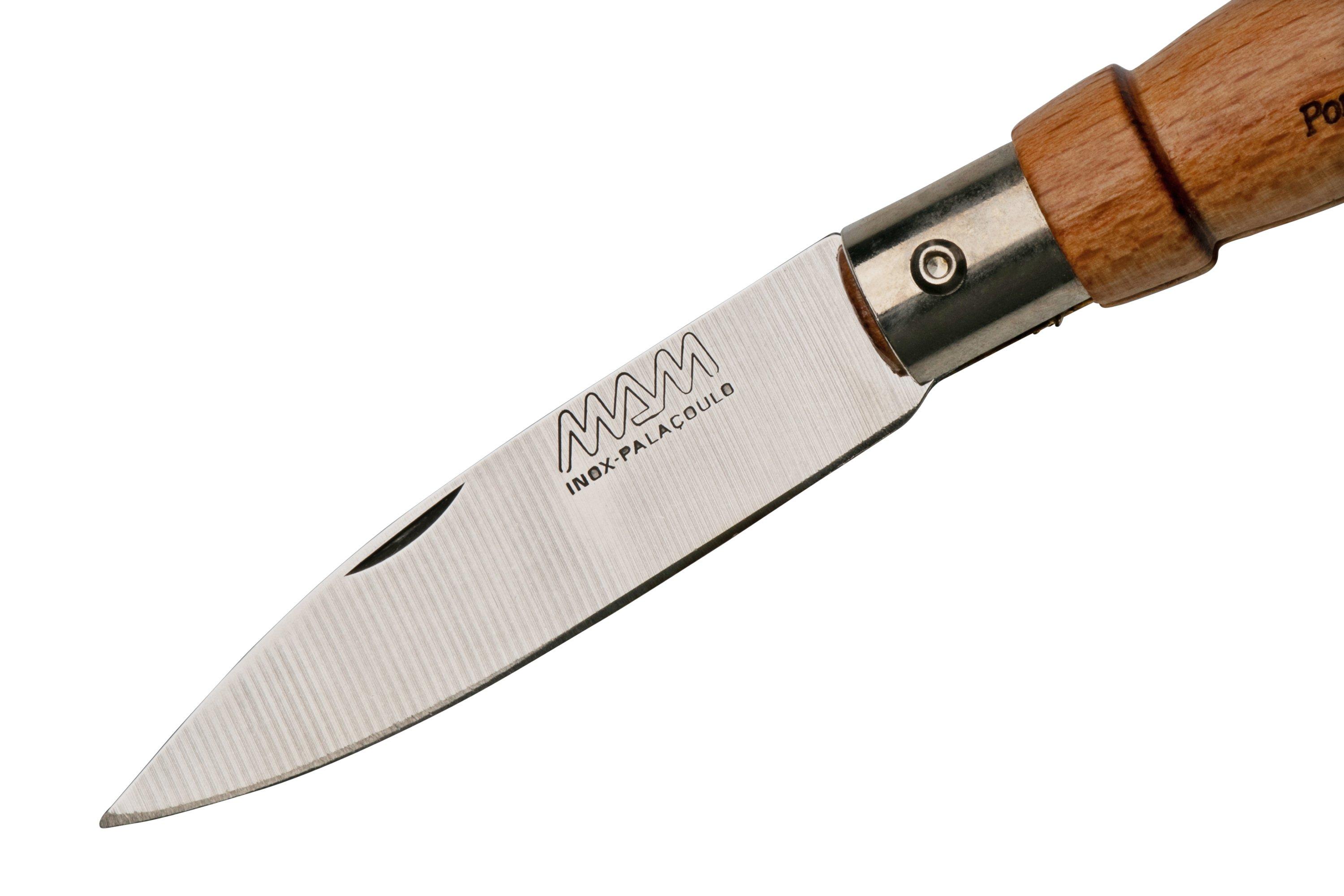MAM Pocket knife with fork, birch wood 2021, pocket knife