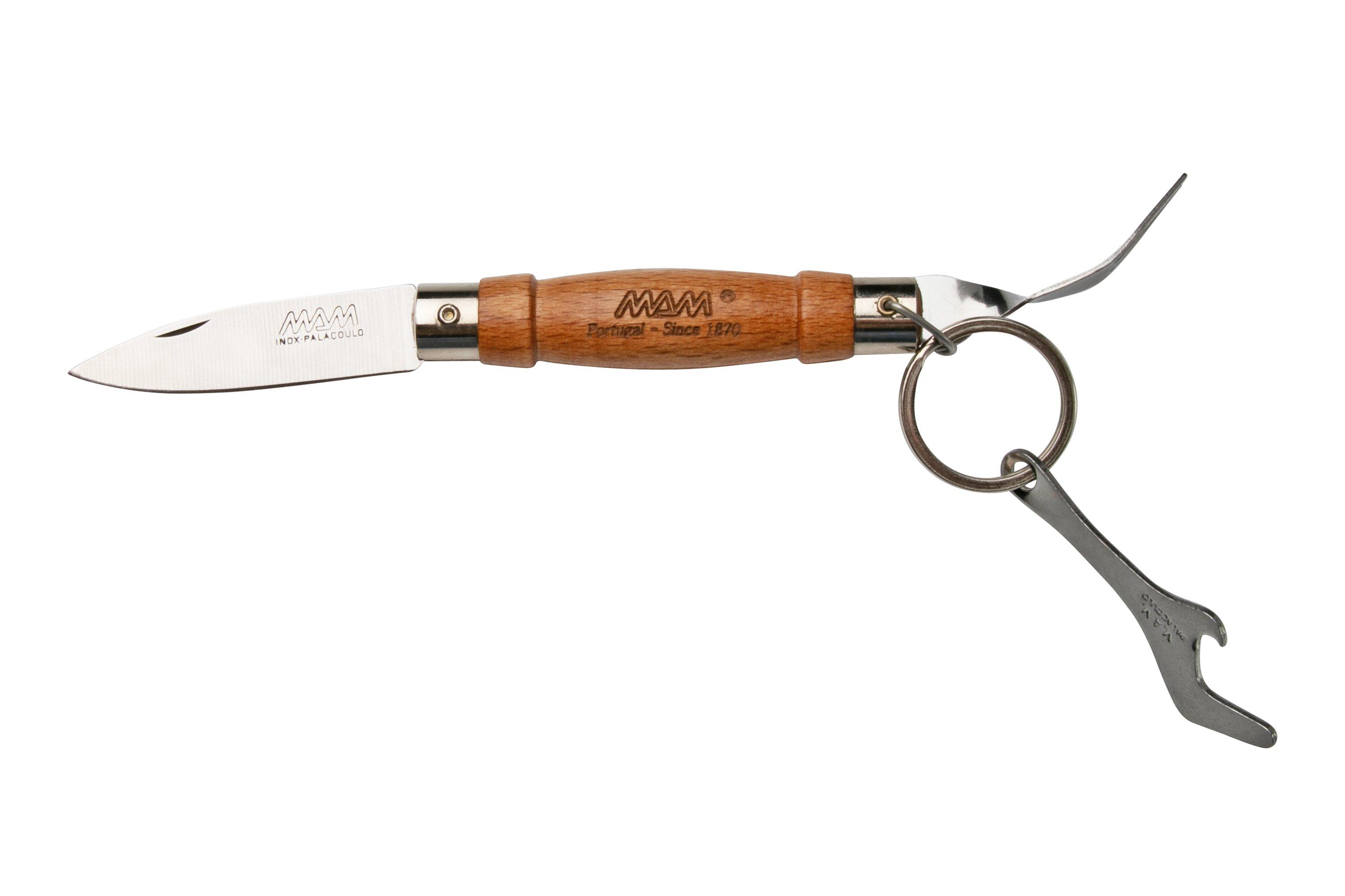 MAM Pocket knife with Fork and Bottle opener 2023 Advantageously