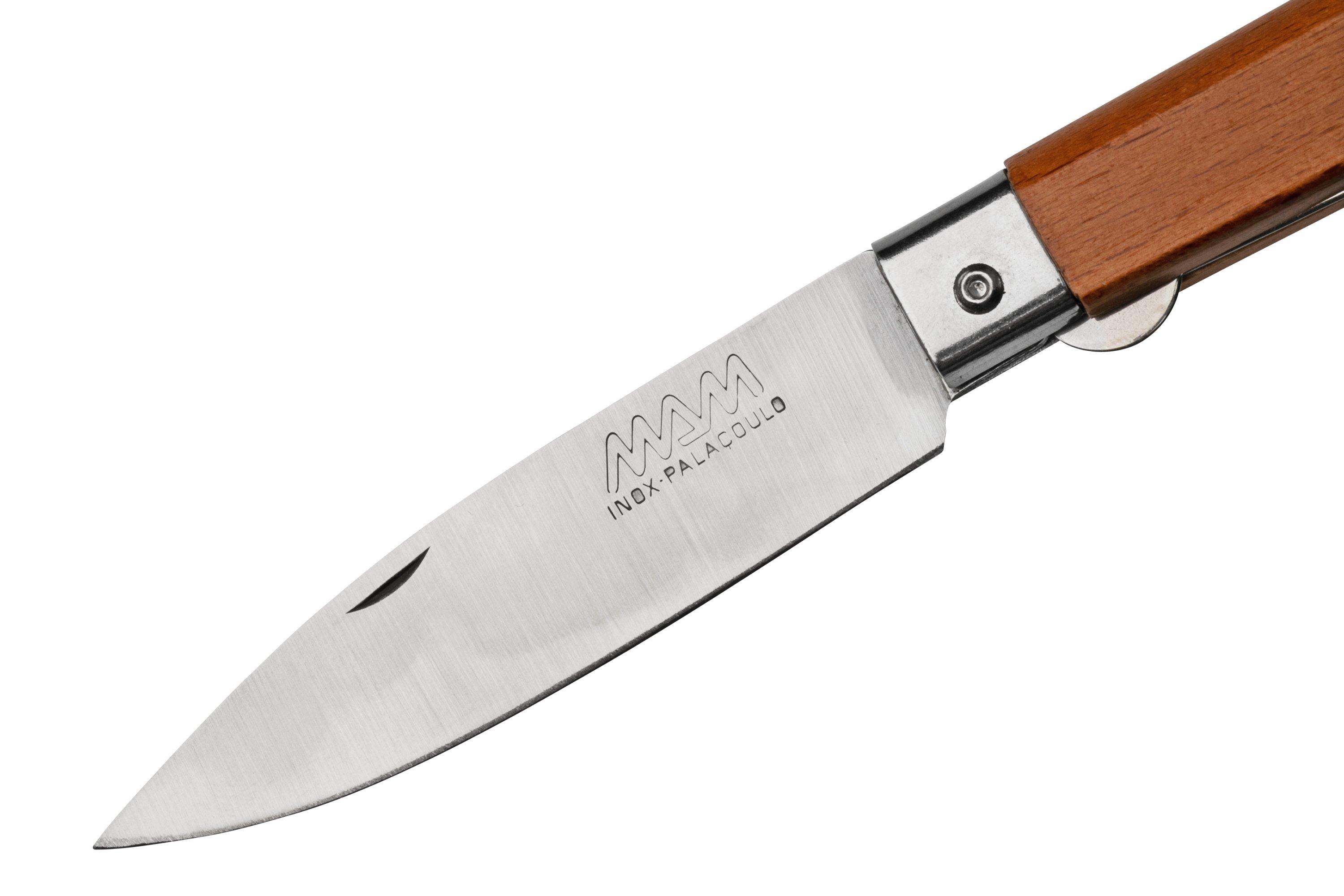 MAM Operario Beech Wood Satinfinish, Linerlock 2038 pocket knife