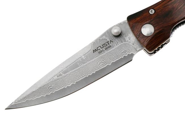 Mcusta MC-0125D Tactility Elite, desert ironwood, coltello gentleman