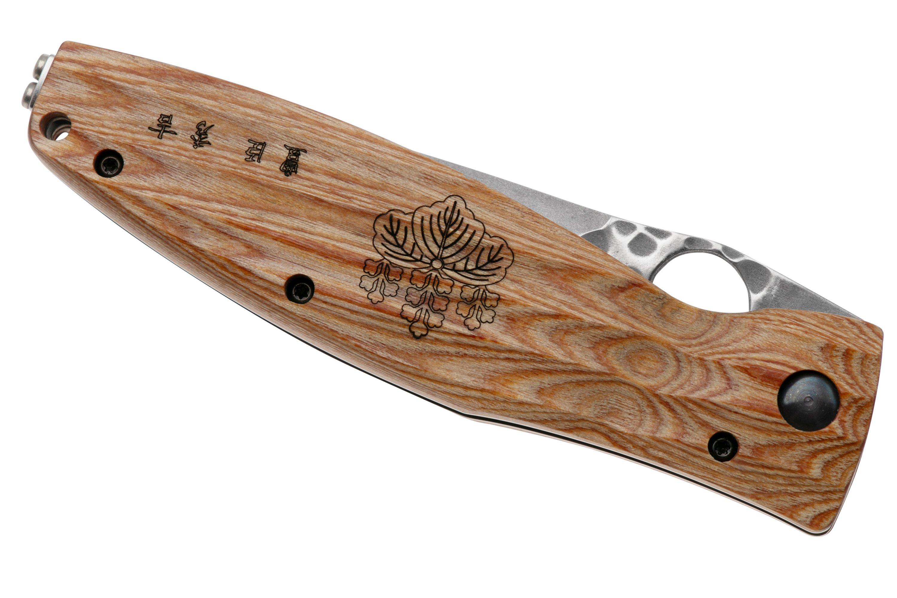 Mcusta MC-0182G Sengoku Toyotomi Hideyoshi SPG2, yellow pakka wood