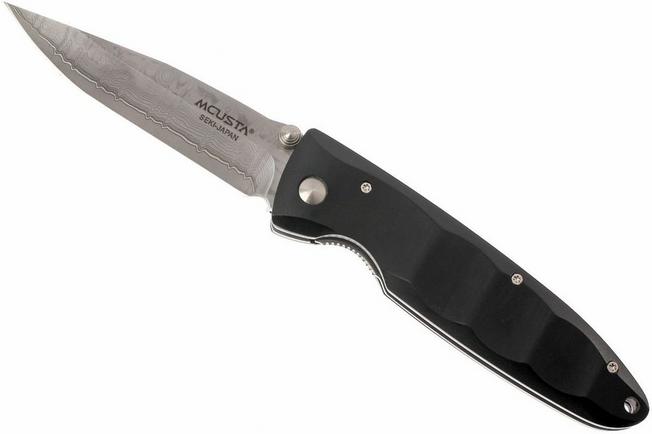 Image for Mcusta Damascus, handle/blade: black micarta and Damascus