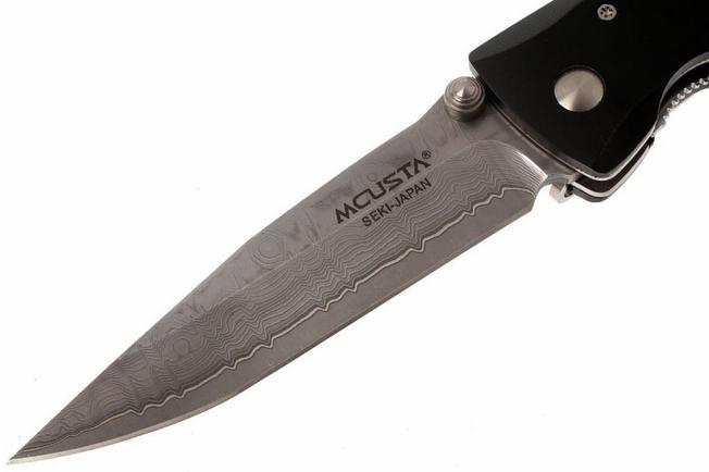 Image for Mcusta Damascus, handle/blade: black micarta and Damascus