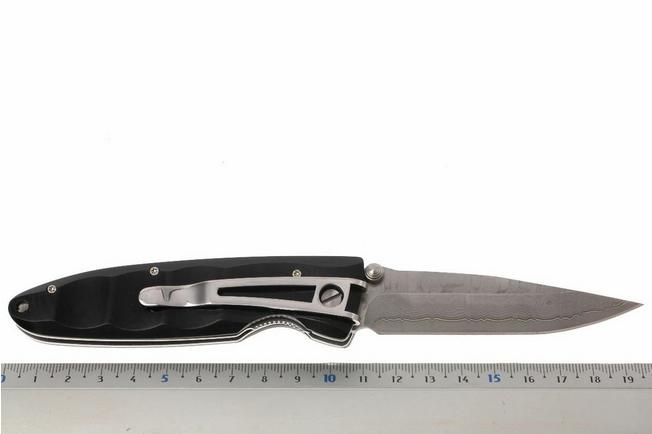 Image for Mcusta Damascus, handle/blade: black micarta and Damascus