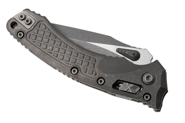 Afbeelding voor Microtech Marfione Select Amphibian 137RL-10APFRMS1, Apocalyptic Stonewashed M390MK, Apocalyptic Frag Titanium zakmes, Tony Marfione design