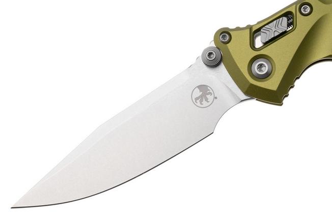 Afbeelding voor Microtech Socom Delta Ram-Lok 159RL-10OD, Stonewashed M390MK, OD Green Aluminium, zakmes