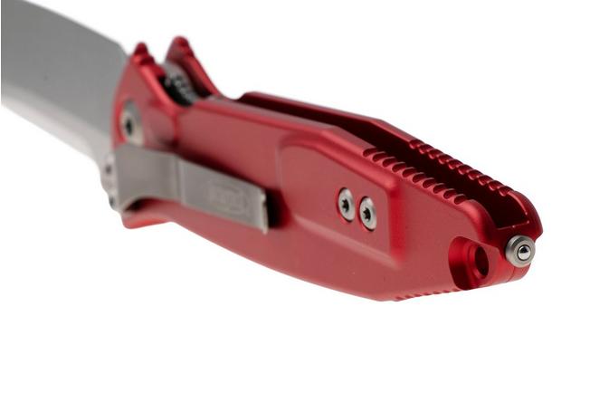Bild für Microtech Socom Elite 160-10RD, Stonewashed M390 Clippoint, Red Aluminum Taschenmesser