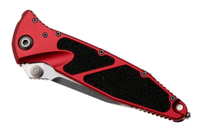 Bild für Microtech Socom Elite 160-10RD, Stonewashed M390 Clippoint, Red Aluminum Taschenmesser
