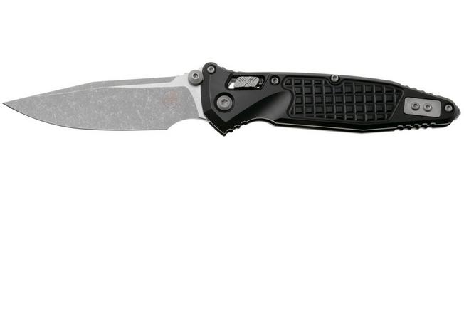 Afbeelding voor Microtech Socom Delta 160RL-10APFR, Apocalyptic Stonewashed M390MK, Black Frag Aluminum zakmes