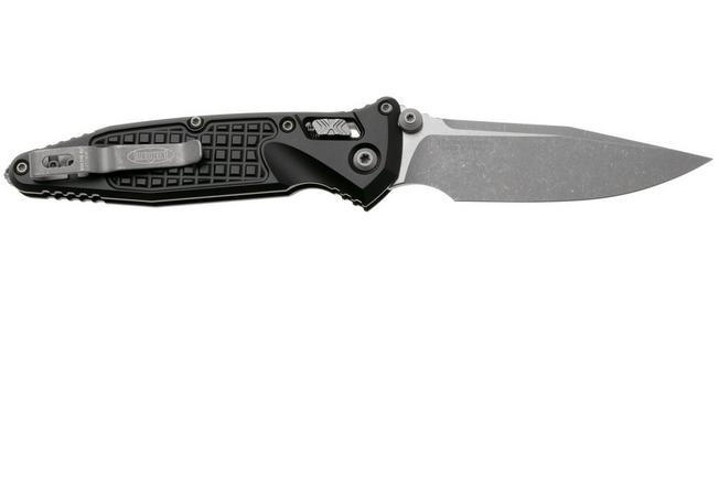 Afbeelding voor Microtech Socom Delta 160RL-10APFR, Apocalyptic Stonewashed M390MK, Black Frag Aluminum zakmes