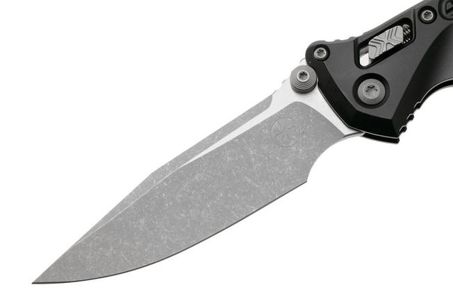 Afbeelding voor Microtech Socom Delta 160RL-10APFR, Apocalyptic Stonewashed M390MK, Black Frag Aluminum zakmes