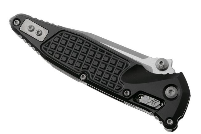 Afbeelding voor Microtech Socom Delta 160RL-10APFR, Apocalyptic Stonewashed M390MK, Black Frag Aluminum zakmes