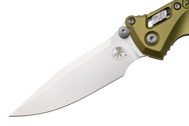 Afbeelding voor Microtech Socom Ram-Lok 160RL-10FROD, Stonewashed M390MK, OD Green Frag Aluminium, zakmes