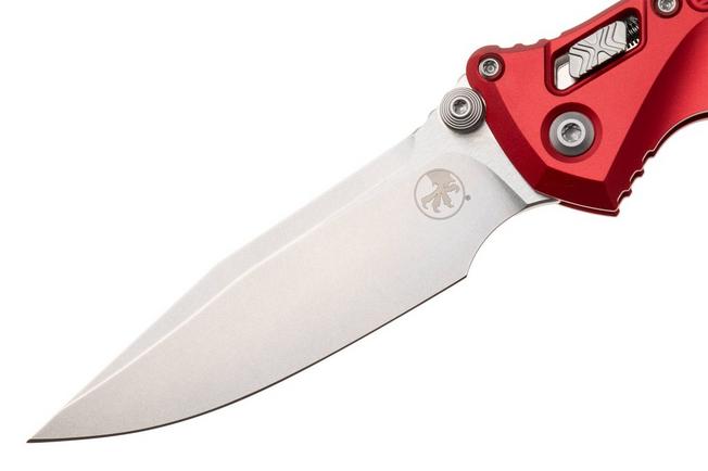 Afbeelding voor Microtech Socom Ram-Lok 160RL-10FRRD, Stonewashed M390MK, Red Frag Aluminium, zakmes