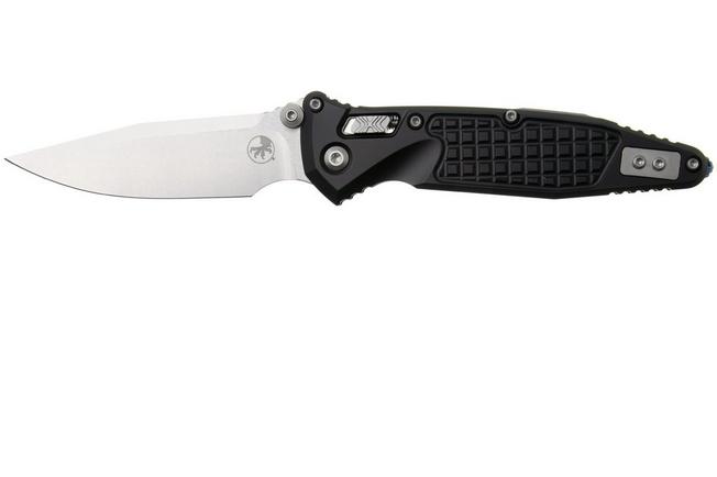 Afbeelding voor Microtech Socom Ram-Lok 160RL-10FR, Stonewashed M390MK, Black Frag Aluminium, zakmes