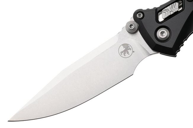 Afbeelding voor Microtech Socom Ram-Lok 160RL-10FR, Stonewashed M390MK, Black Frag Aluminium, zakmes